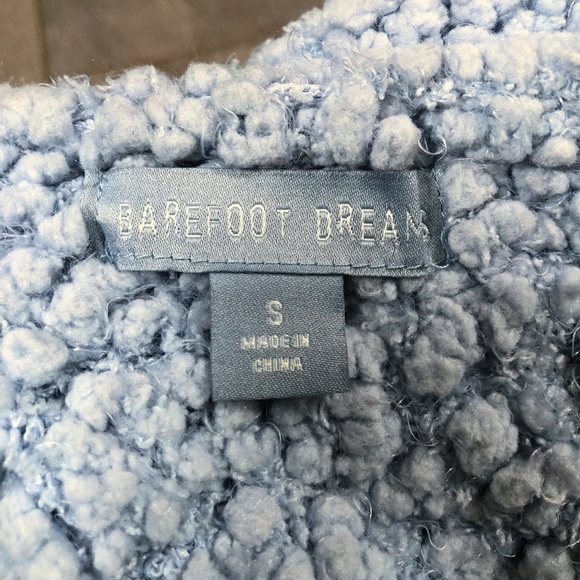 Barefoot Dreams Women’s Boucle Wide Shawl Collar Cardigan Sweater Size S Color B - Picture 3 of 5